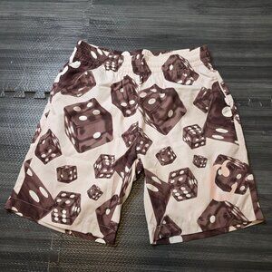Cookies Sin City Roll Swimming Trunks Size Medium Light Pink